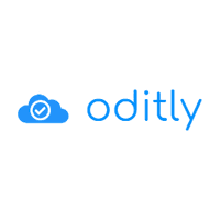 Oditly logo.